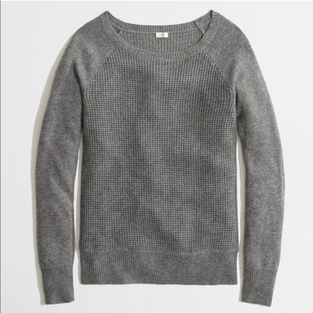 J.CREW Waffle Knit Sweater